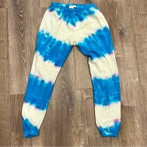 Gorgeous Spiritual Gangster Laguna high rise tie dye joggers. XS. EUC.